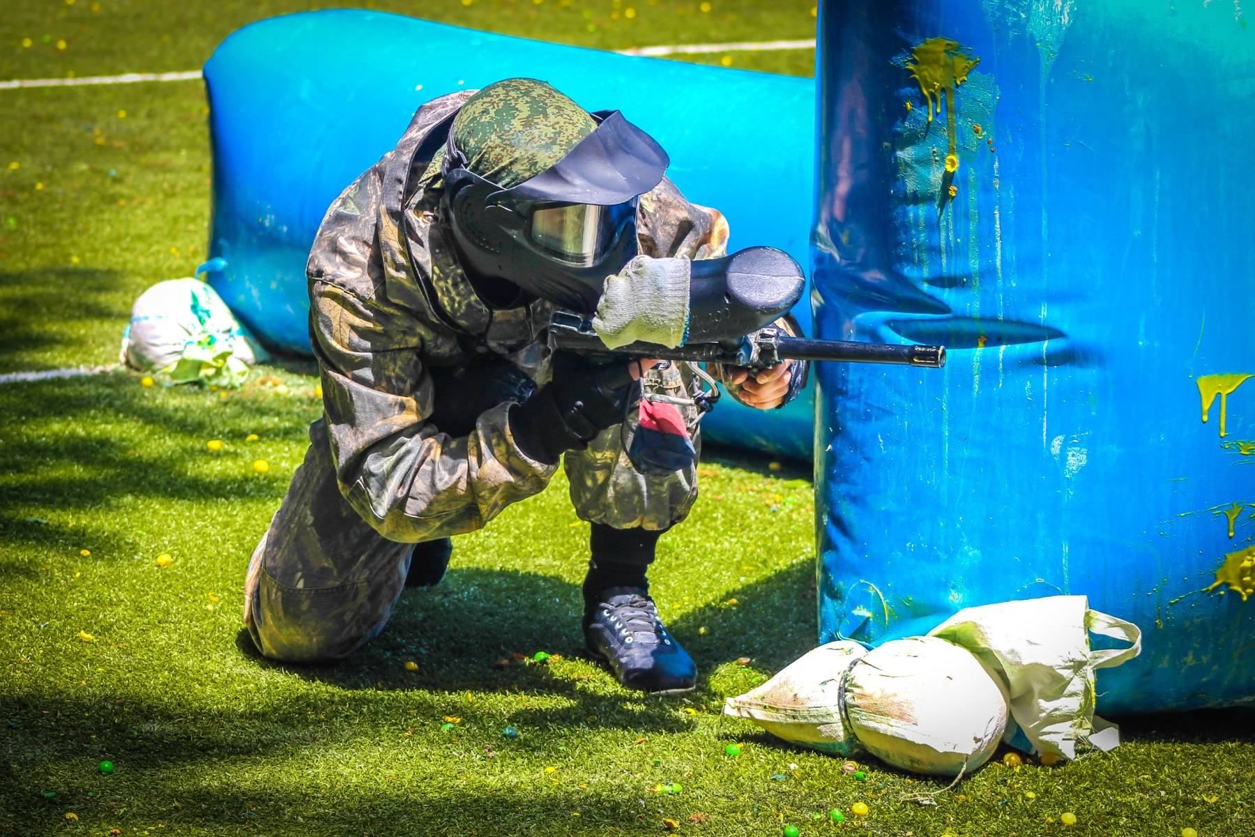 Paintball-Trainingseinheiten für Anfänger